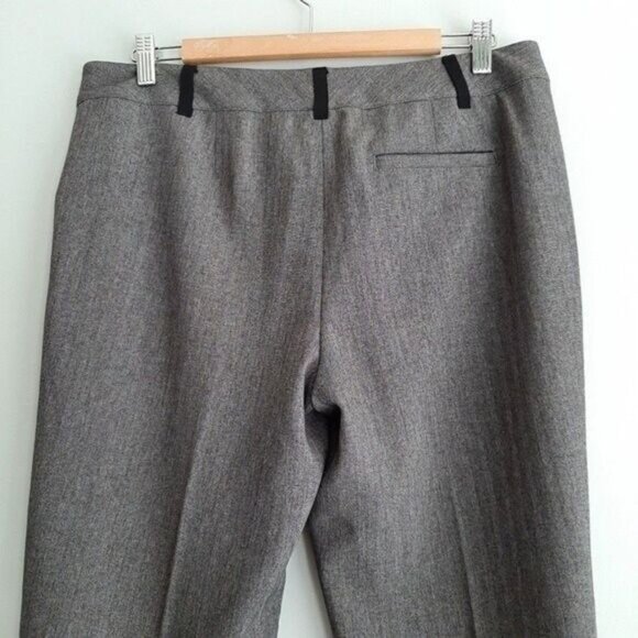 SIGRID OLSEN | Crop Dress Pants Grey w/ Sparkle Sz 10 - Picture 8 of 10